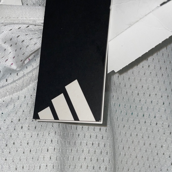 Adidas Kansas Jayhawks White and Blue Long sleeve Hoodie NWT UNISEX - Picture 4 of 8